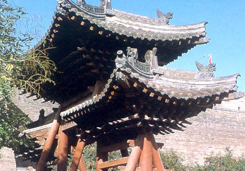 西安环城公园风仿古牌楼